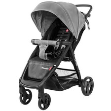 Коляска прогулочная Carrello Maestro CRL-1414 Smoke Grey, дождевик